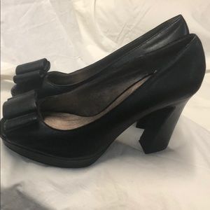 Moda Spana Chunky Heels Open Toe